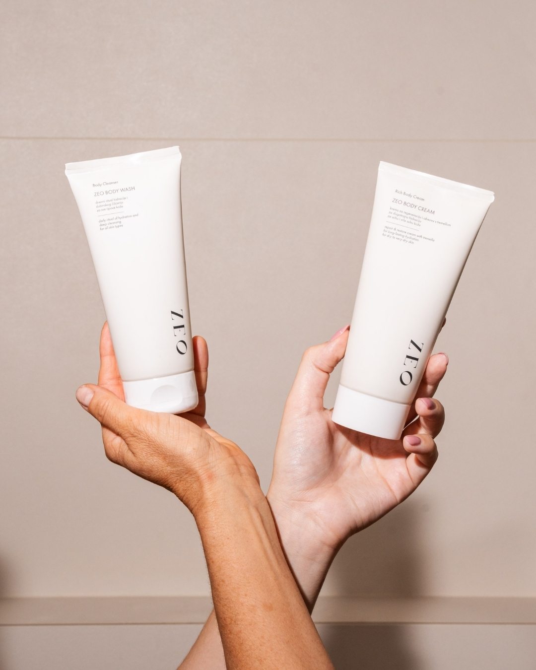 ZEO DUO Body Wash&Body Cream