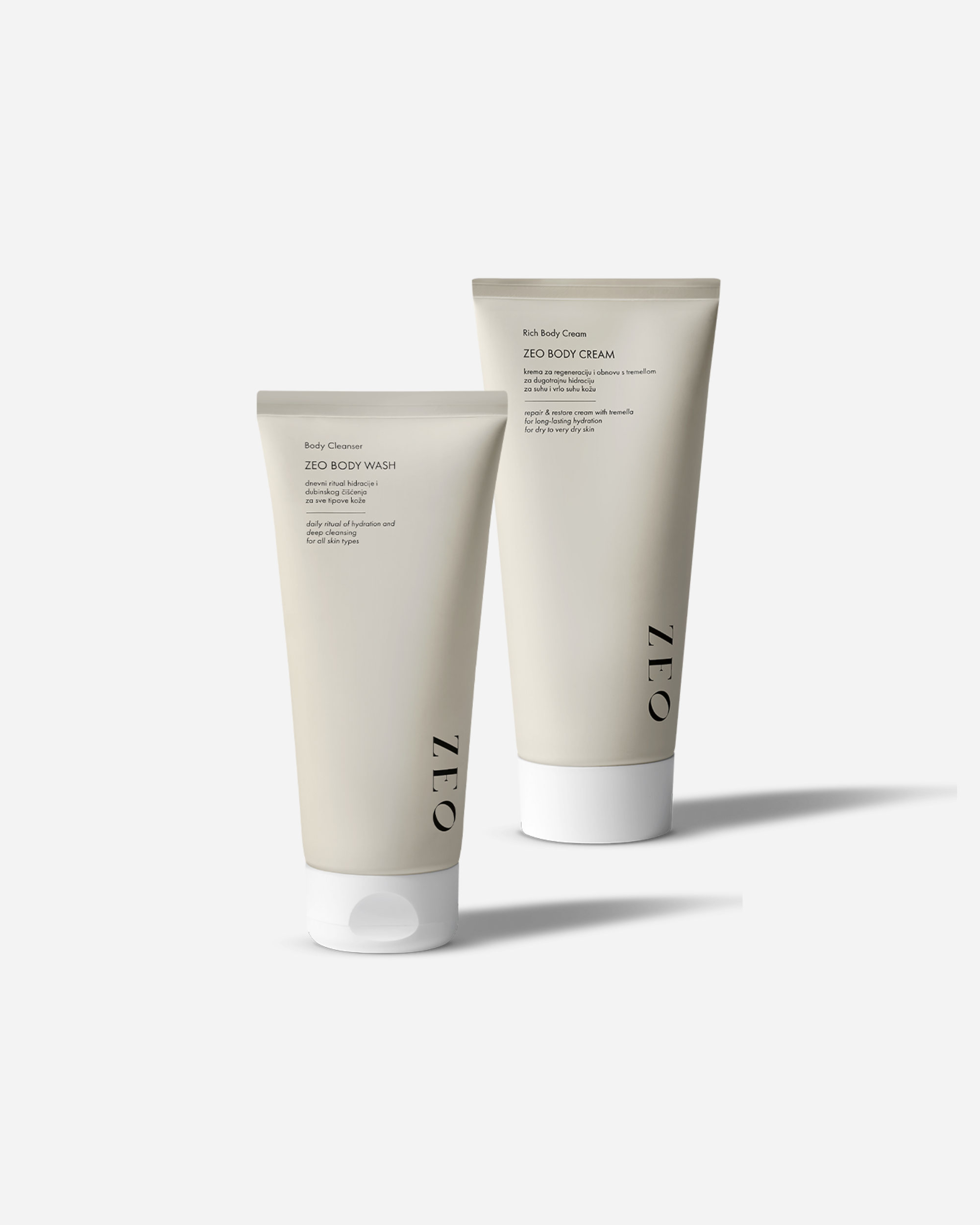 ZEO DUO Body Wash&Body Cream